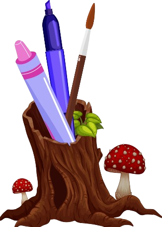 Tree with markers
